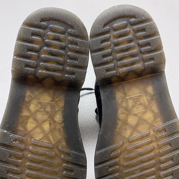 Dr. Martens Junior 1460 Pascal J Leather Boots in Black Size Big Kids 3 VGUC - Picture 11 of 16